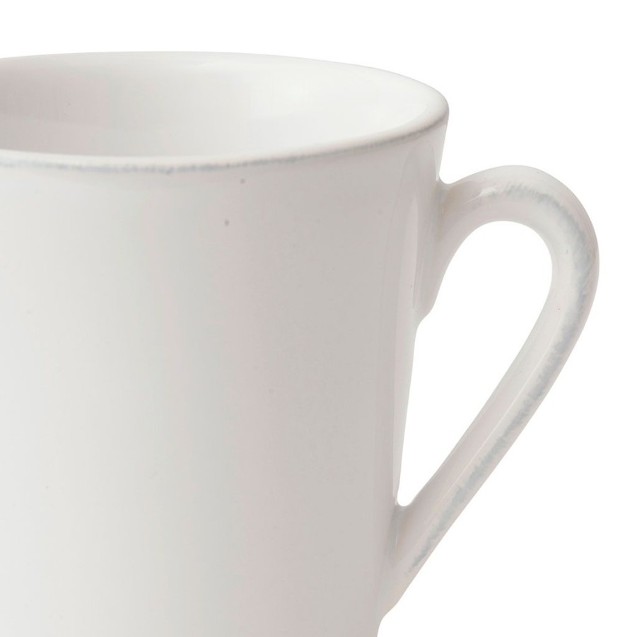 Arts De La Table Fabrique De Styles Tasses Et Mugs | Mug Americain En Faience Blanc