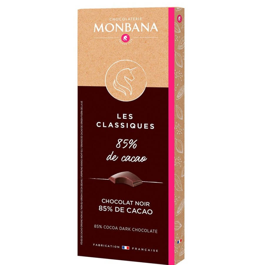 Epicerie Fabrique De Styles Chocolats Et Confiseries | Tablette Noir 85% 80G