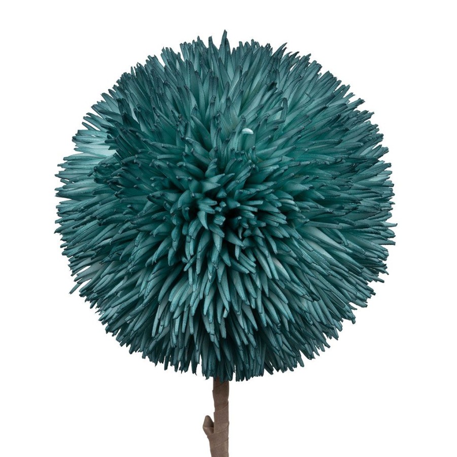 Coin Des Fleurs Fabrique De Styles | Fleur Ogneo Turquoise H80Cm