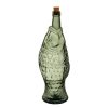 Arts De La Table Fabrique De Styles Carafes Et Pichets | Bouteille Poisson Sauge 1.1L En Verre Recycle