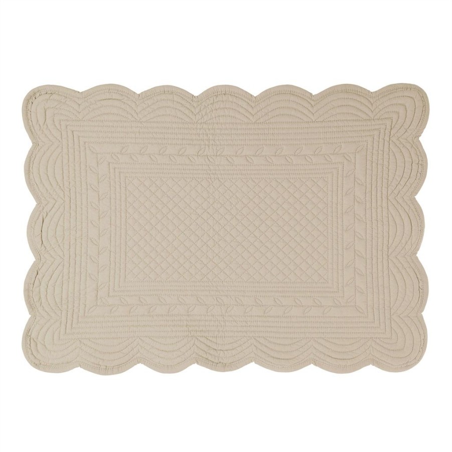 Textiles Fabrique De Styles Sets De Table | Set De Table Rectangulaire Mastic En Coton