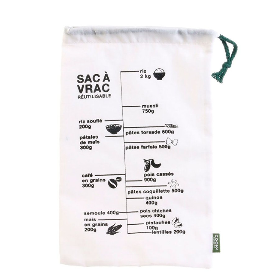 Arts De La Table Fabrique De Styles Sacs | Sac Gradue Lavable Special Vrac