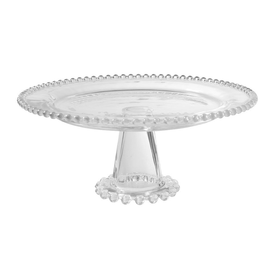 Arts De La Table Fabrique De Styles Plats Et Saladiers | Plat Sur Pied En Verre - Perloa