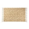 Deco Fabrique De Styles | Tapis Marguerite Beige 120X80Cm En Coton