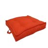 Jardin Fabrique De Styles Bains De Soleil&Chiliennes | Tatami Colors Paprika 66X66Cm