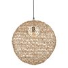 Luminaires Fabrique De Styles | Suspension En Corde De Papier D51Cm Naturel - Calyp