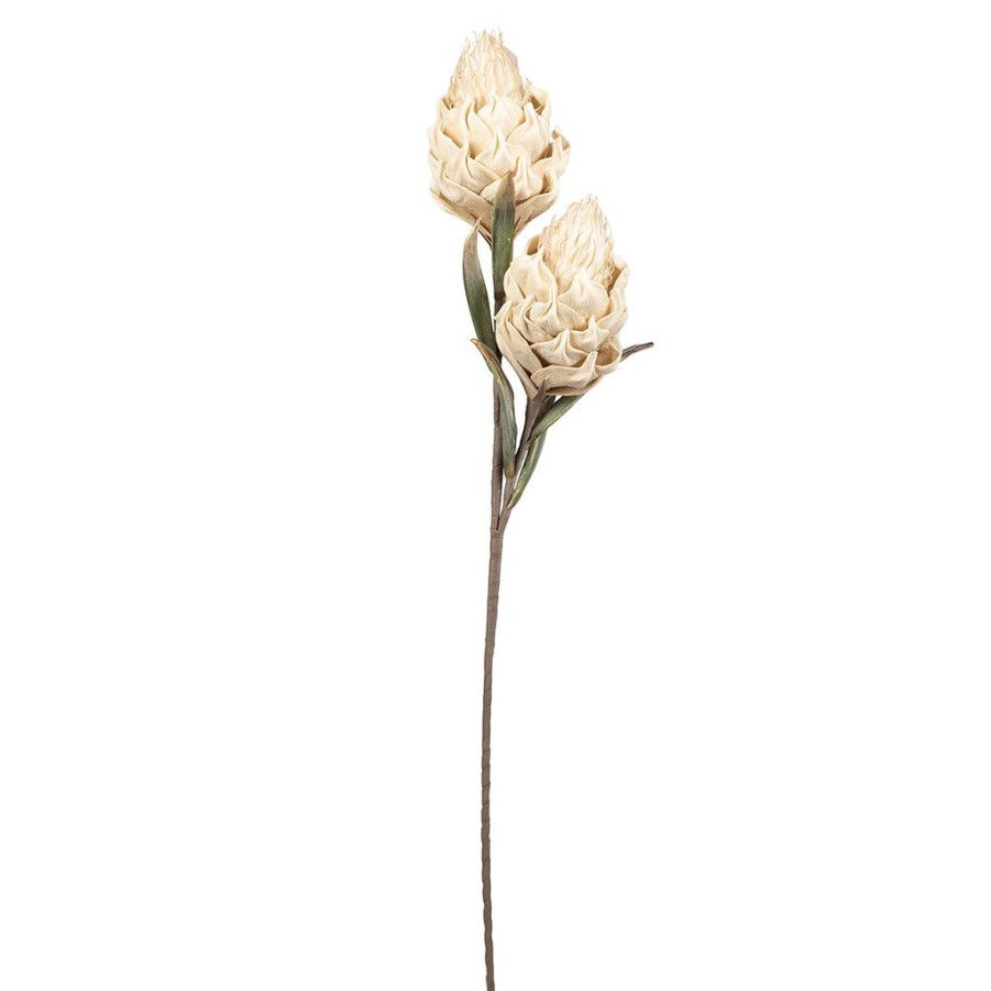 Coin Des Fleurs Fabrique De Styles | Fleur Beige Artificielle H89Cm - Fleur