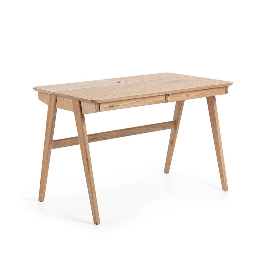 Meubles Fabrique De Styles Bureaux | Bureau En Frene Naturel - Jakes