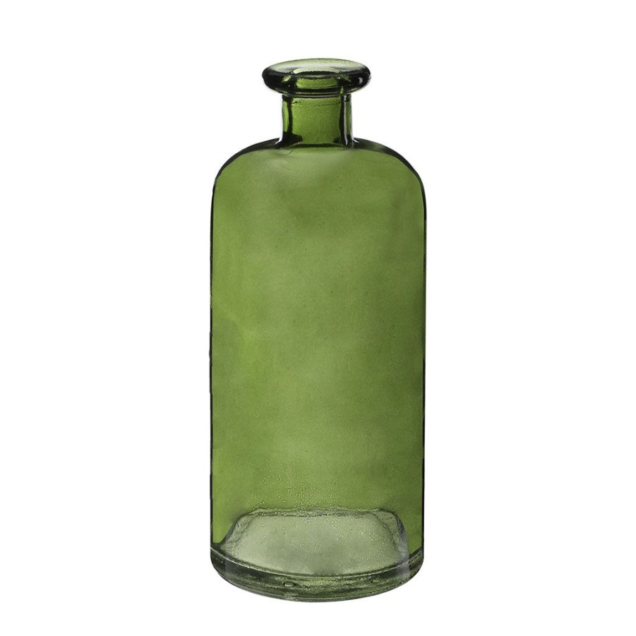 Deco Fabrique De Styles Vases Et Soliflores | Dame Jeanne 0.7L Olive En Verre D8.5Xh20Cm