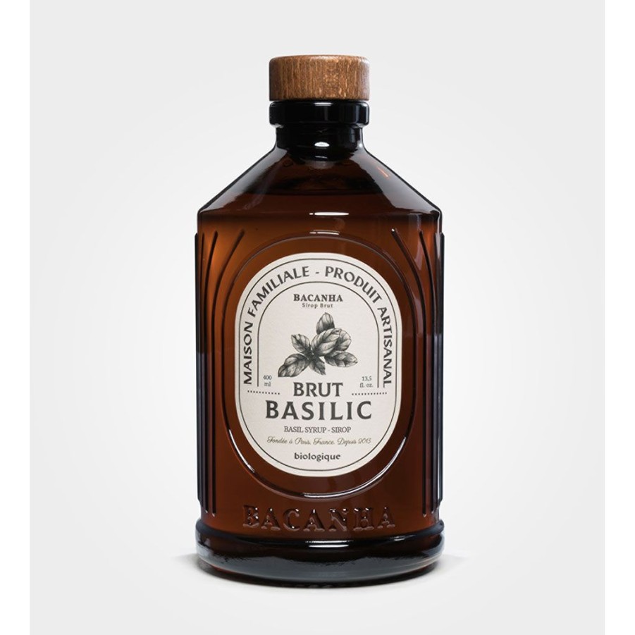 Epicerie Fabrique De Styles Boissons Non Alcoolises | Sirop Brut De Basilic - 400 Ml