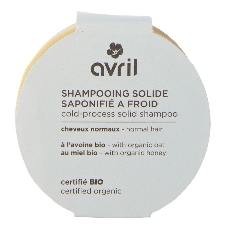 Bien&Etre Fabrique De Styles Cosmetique Solide | Shampooing Solide Saponifie A Froid Cheveux Normaux 100G - Certifie Bio