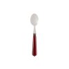 Arts De La Table Fabrique De Styles Couverts | Cuillere Cafe Lucie Rouge En Inox