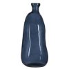 Deco Fabrique De Styles Vases Et Soliflores | Vase Organique En Verre Recycle Bleu D34Xh73Cm - Simplicity