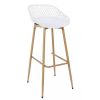 Jardin Fabrique De Styles Chaises&Fauteuils | Tabouret De Bar Blanc H88Cm - Malaga