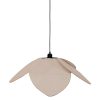 Luminaires Fabrique De Styles | Suspension En Tissu Et Fer D70Cm Naturel - Japandi