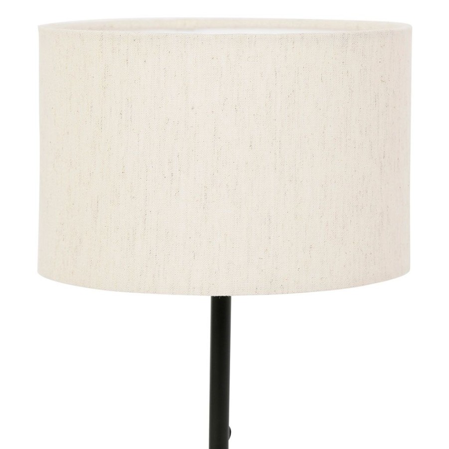 Luminaires Fabrique De Styles | Lampe En Marbre Et Fer Noir H40.5Cm - Organic