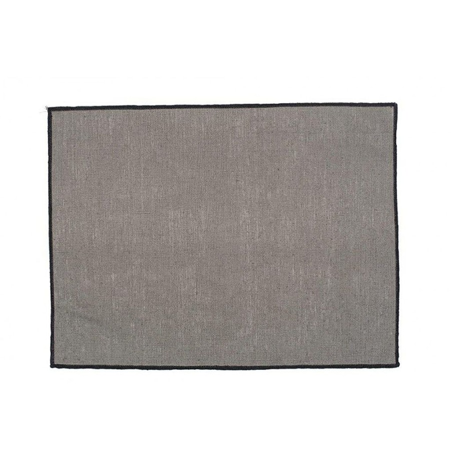 Textiles Fabrique De Styles Sets De Table | Set De Table En Lin Granit 35X48Cm - Borgo