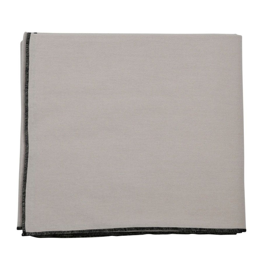 Textiles Fabrique De Styles Nappes | Nappe Corino Naturel 160X160Cm Coton Lave 170G/M2