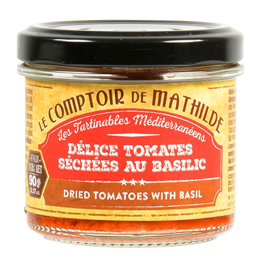 Epicerie Fabrique De Styles Conserverie | Tomates Sechees Au Basilic - 90G