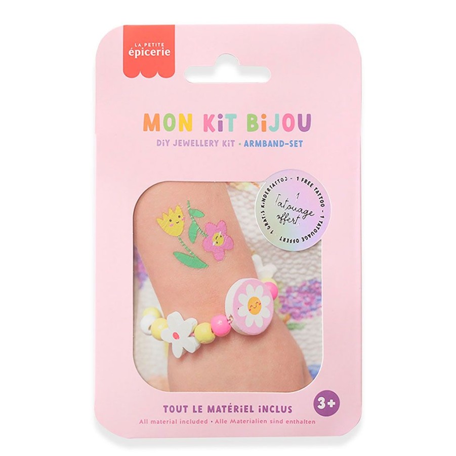 Accessoires Et Loisirs Fabrique De Styles | Mon Kit Bijou Enfant - Bracelet Fleurs