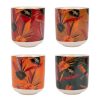 Arts De La Table Fabrique De Styles Tasses Et Mugs | Lot De 4 Gobelet En Ceramique Multicolore Et Dore 10Cl - Palmera