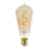 Luminaires Fabrique De Styles | Ampoule Spirale Poire Ambree