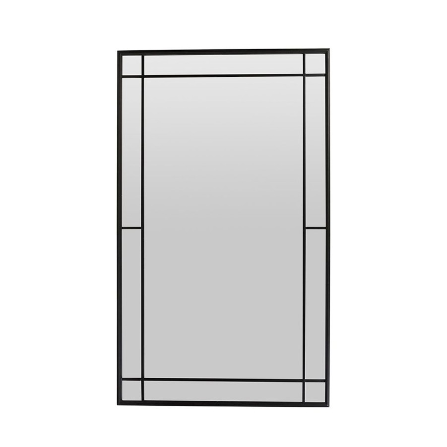 Deco Fabrique De Styles | Miroir En Fer Noir H143Cm - Osaka