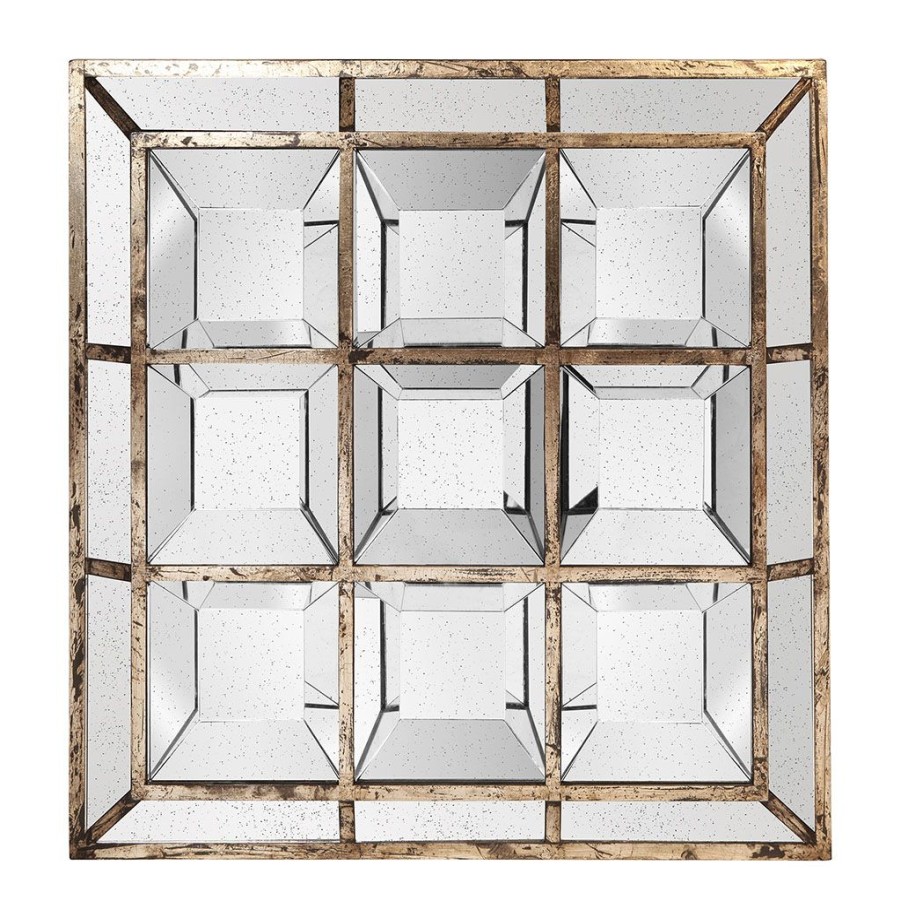 Deco Fabrique De Styles | Miroir Illusion Dore