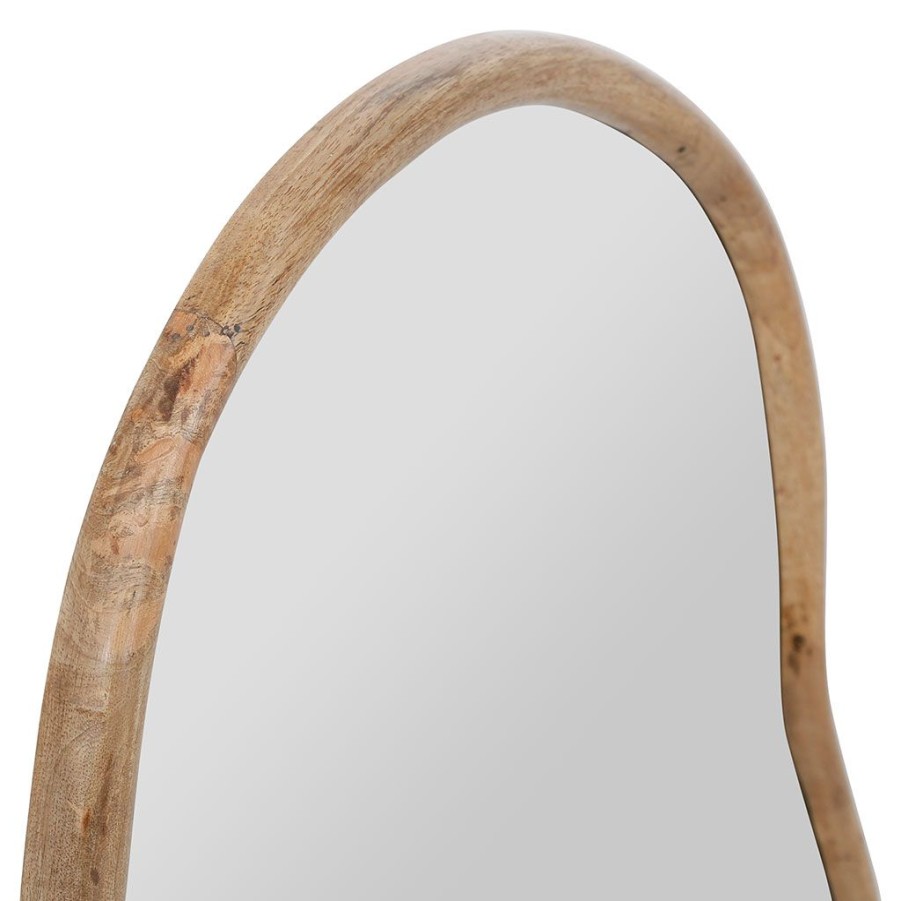 Deco Fabrique De Styles | Miroir Asymetrique En Manguier 66X62Cm - Hervea