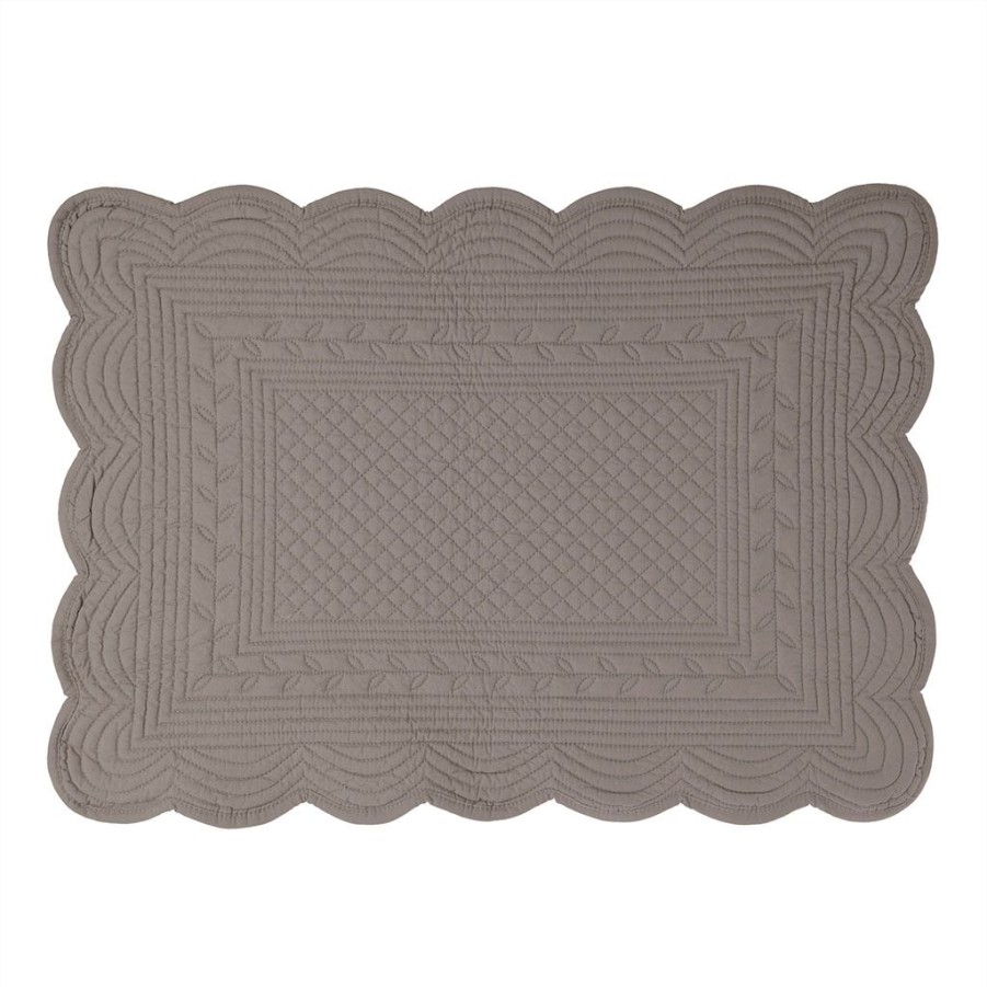 Textiles Fabrique De Styles Sets De Table | Set De Table Rectangulaire Poivre En Coton