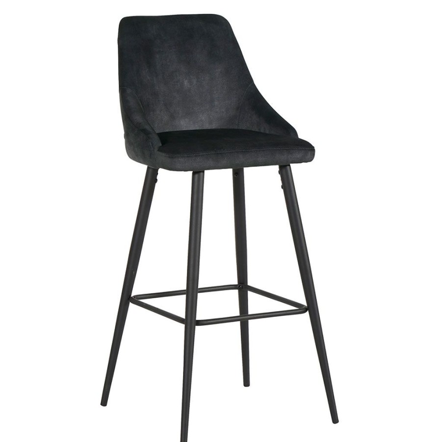 Meubles Fabrique De Styles Tabourets Et Chaises De Bar | Chaise De Bar Anthracite - Loan