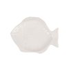 Arts De La Table Fabrique De Styles Plats Et Saladiers | Plat Blanc 33.5X25Cm En Faience - Poisson