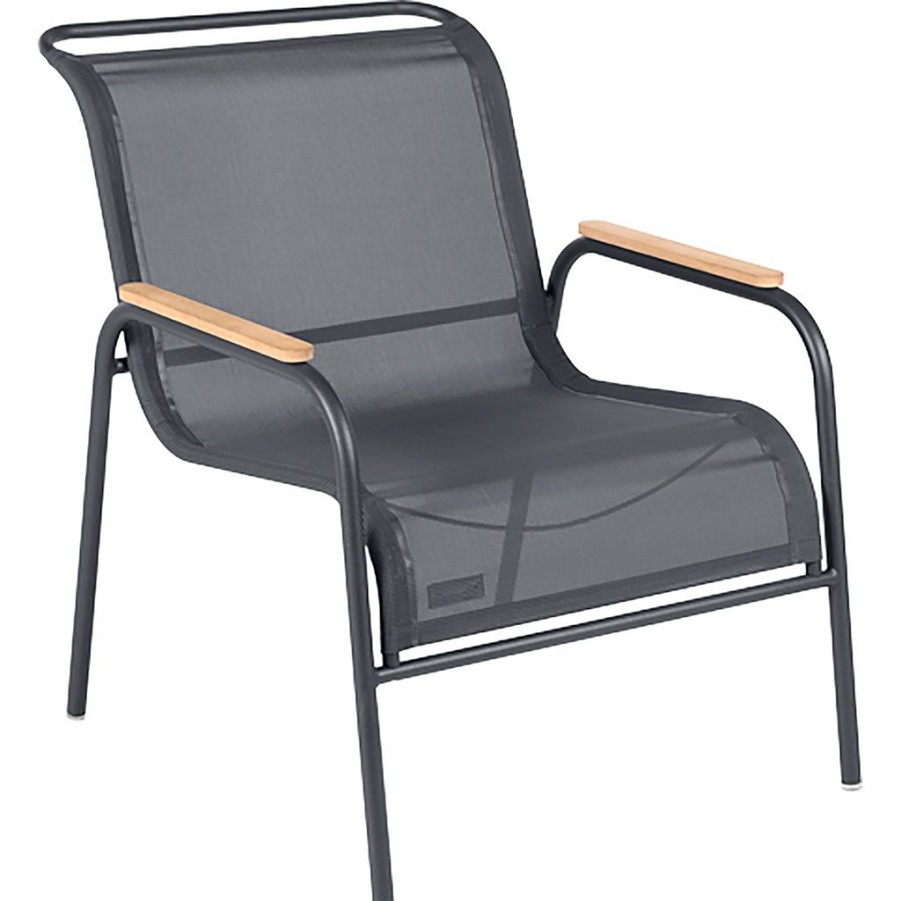 Jardin Fabrique De Styles Chaises&Fauteuils | Fauteuil D'Exterieur Longe Carbone - Coolside