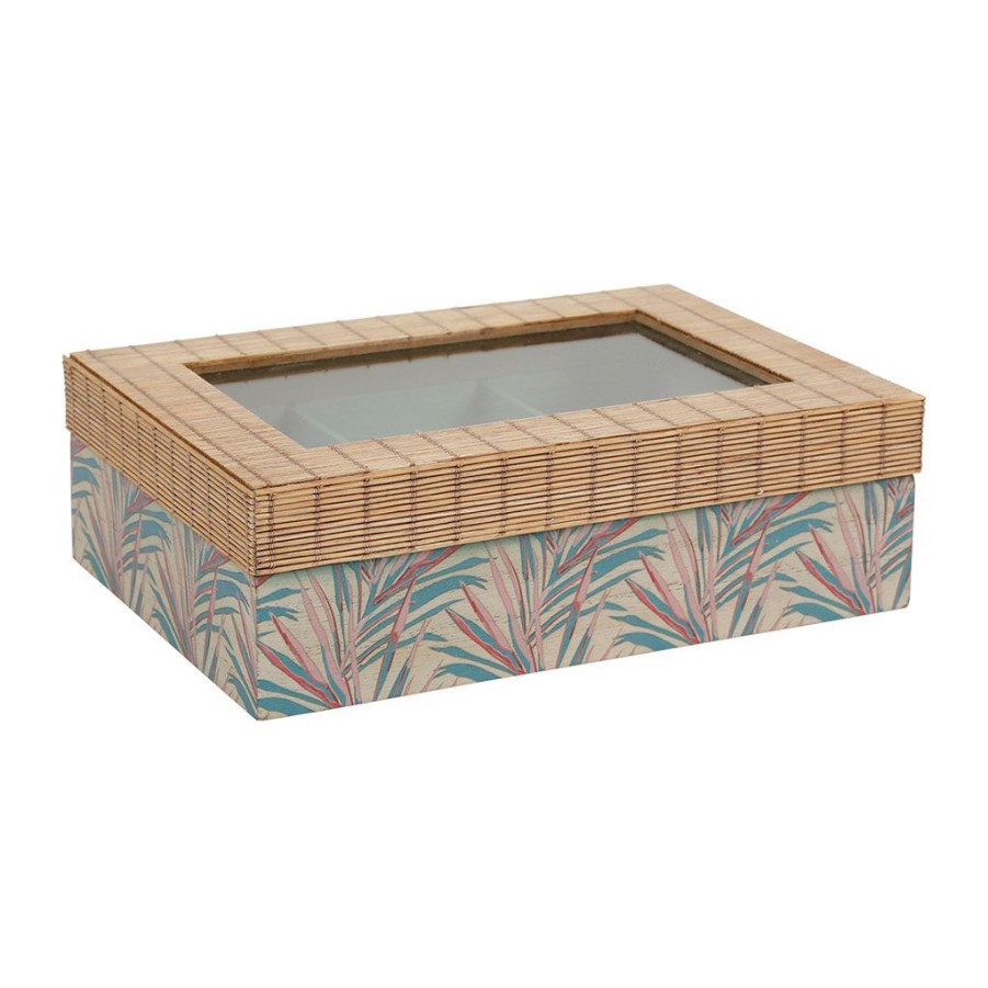 Arts De La Table Fabrique De Styles Boites | Boite The 6 Compartiments Tropic'Art Multicolore Nature