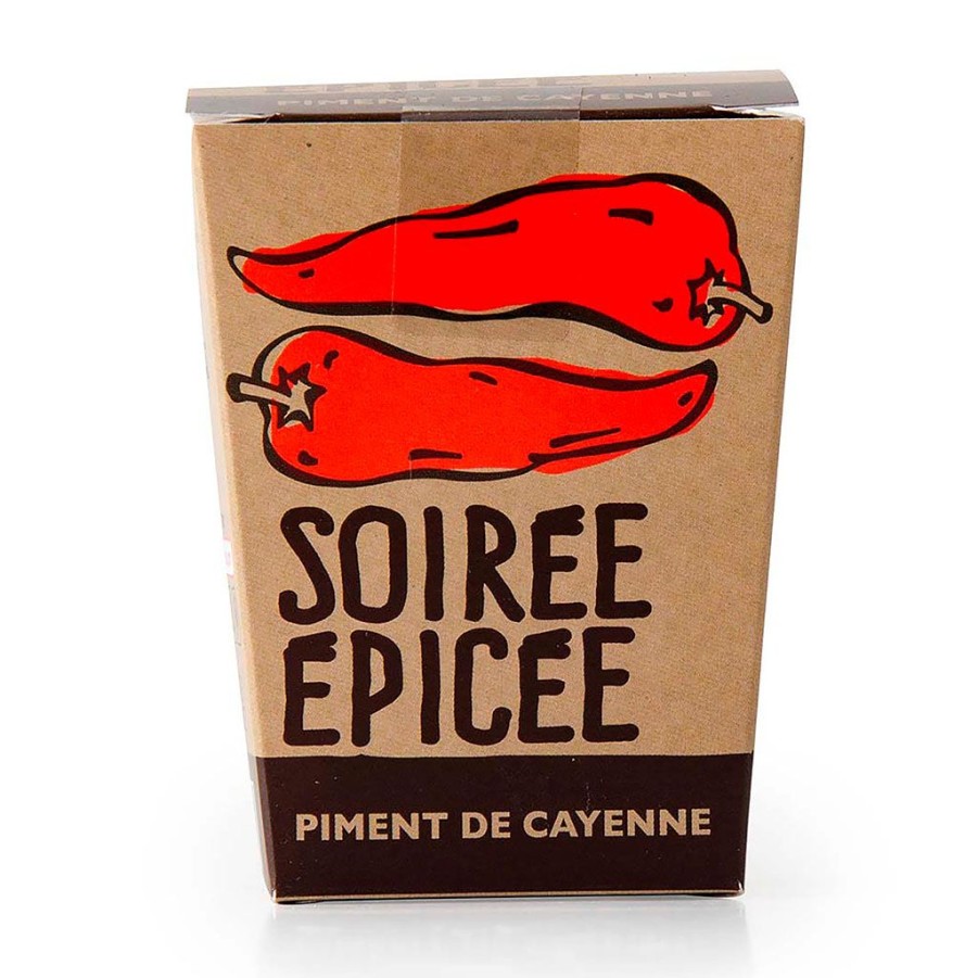 Coin Des Fleurs Fabrique De Styles | Kit Message Soiree Epicee - Piment De Cayenne