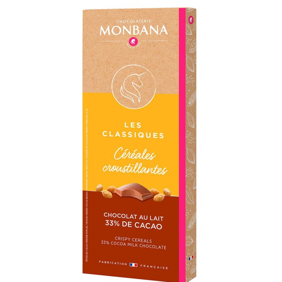 Epicerie Fabrique De Styles Chocolats Et Confiseries | Tablette Lait Cereales Croustillantes 80G