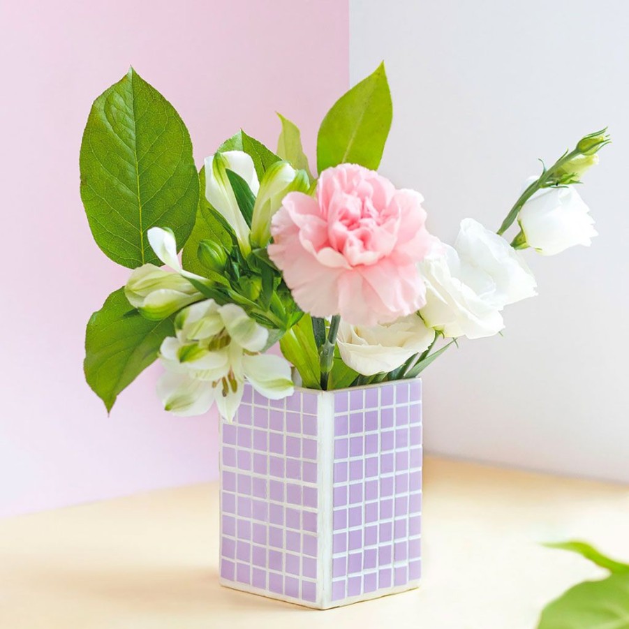 Accessoires Et Loisirs Fabrique De Styles | Vase Diy En Mosaique