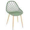 Jardin Fabrique De Styles Chaises&Fauteuils | Chaise De Jardin En Plastique Vert - Malaga