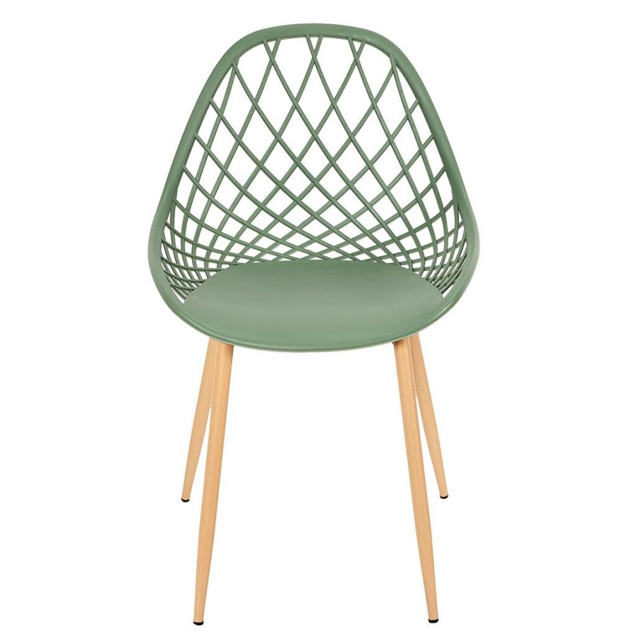 Jardin Fabrique De Styles Chaises&Fauteuils | Chaise De Jardin En Plastique Vert - Malaga