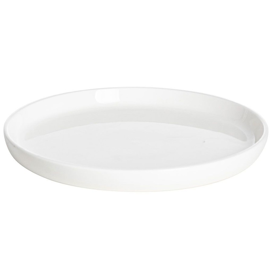 Arts De La Table Fabrique De Styles Plats Et Saladiers | Plat Stockholm D21X1.8Cm Blanc