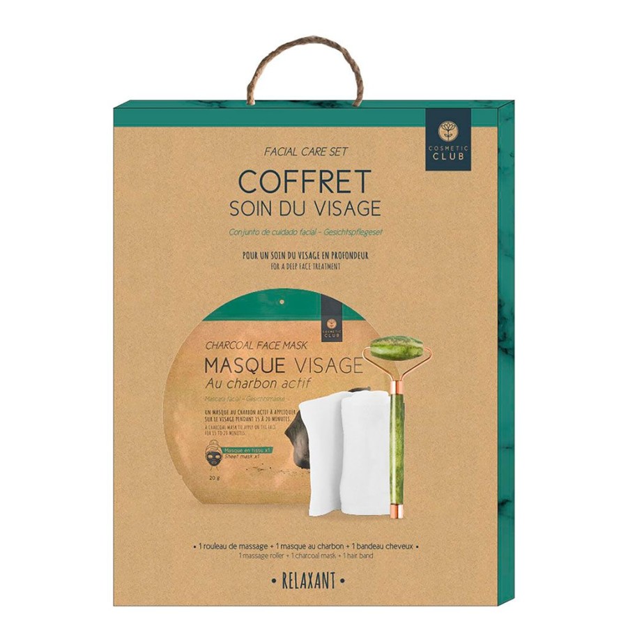 Bien&Etre Fabrique De Styles Accessoires Soins | Coffret Soin Du Visage Masseur Jade Vert