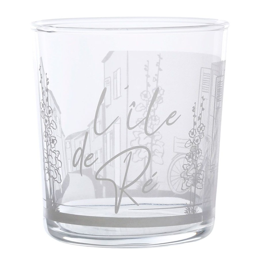 Arts De La Table Fabrique De Styles Verres A Eau Et Gobelets | Gobelet Ile Re Bodega Blanc 35.5Cl En Verre