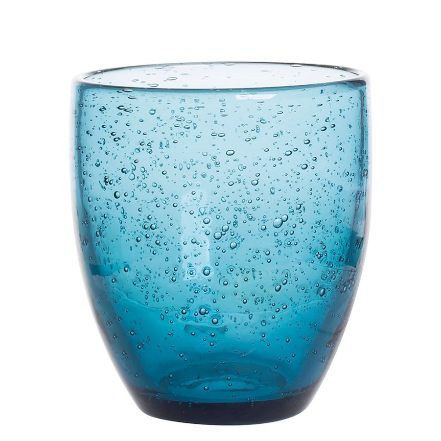 Arts De La Table Fabrique De Styles Verres A Eau Et Gobelets | Gobelet 35Cl Artisan Bulle Bleu