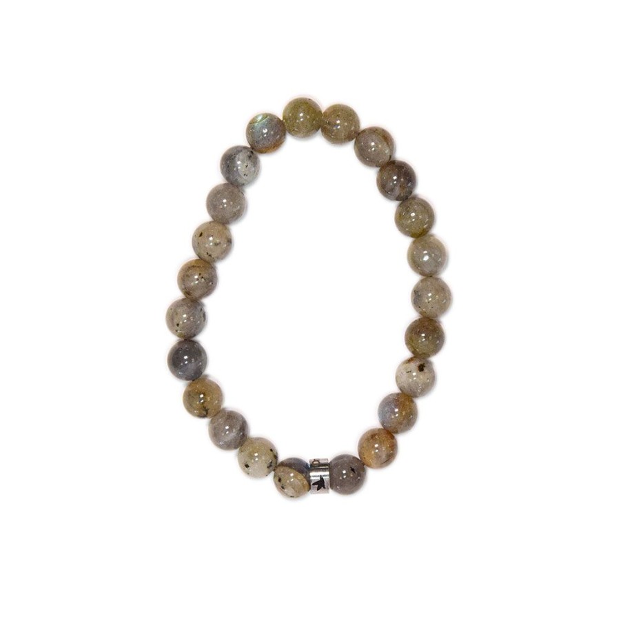 Accessoires Et Loisirs Fabrique De Styles Bijoux Fantaisie | Bracelet Labradorite Perles Rondes 8Mm