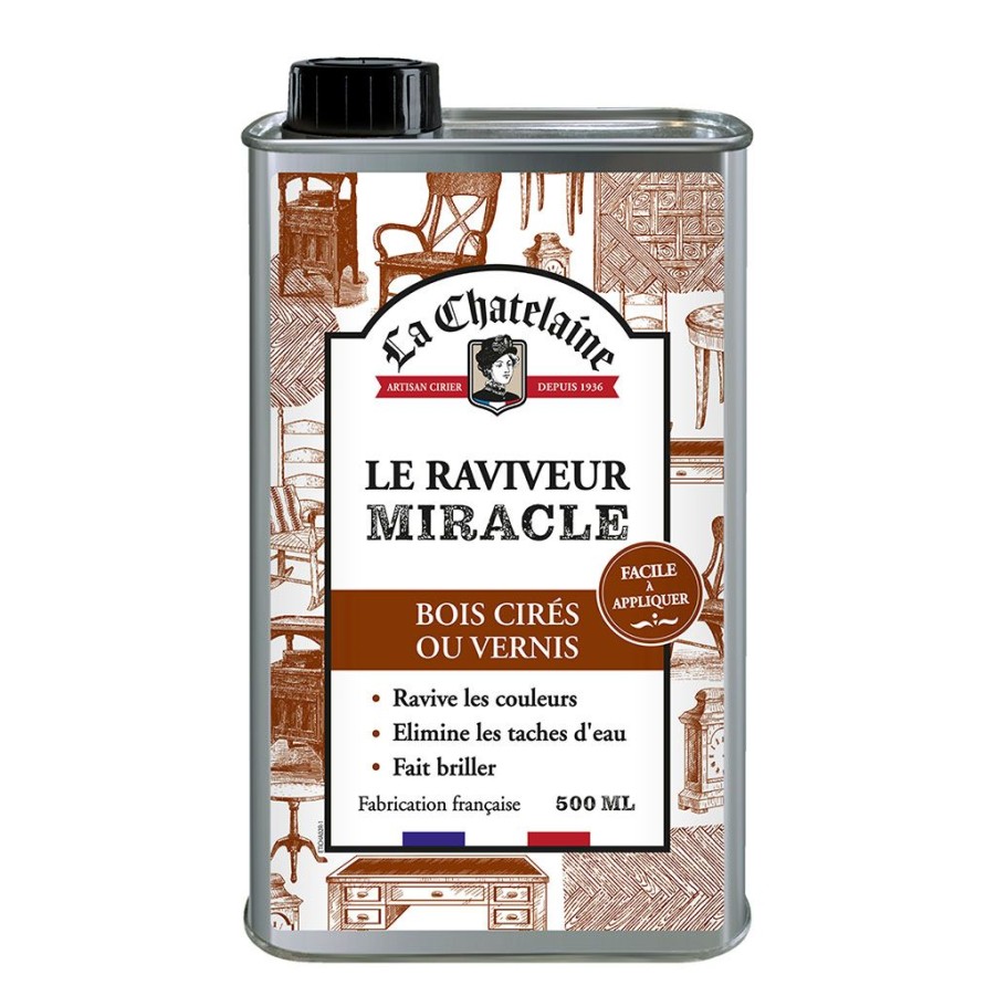 Droguerie Fabrique De Styles Produits Menagers | Raviveur Miracle Pour Bois Cires Ou Vernis 500Ml