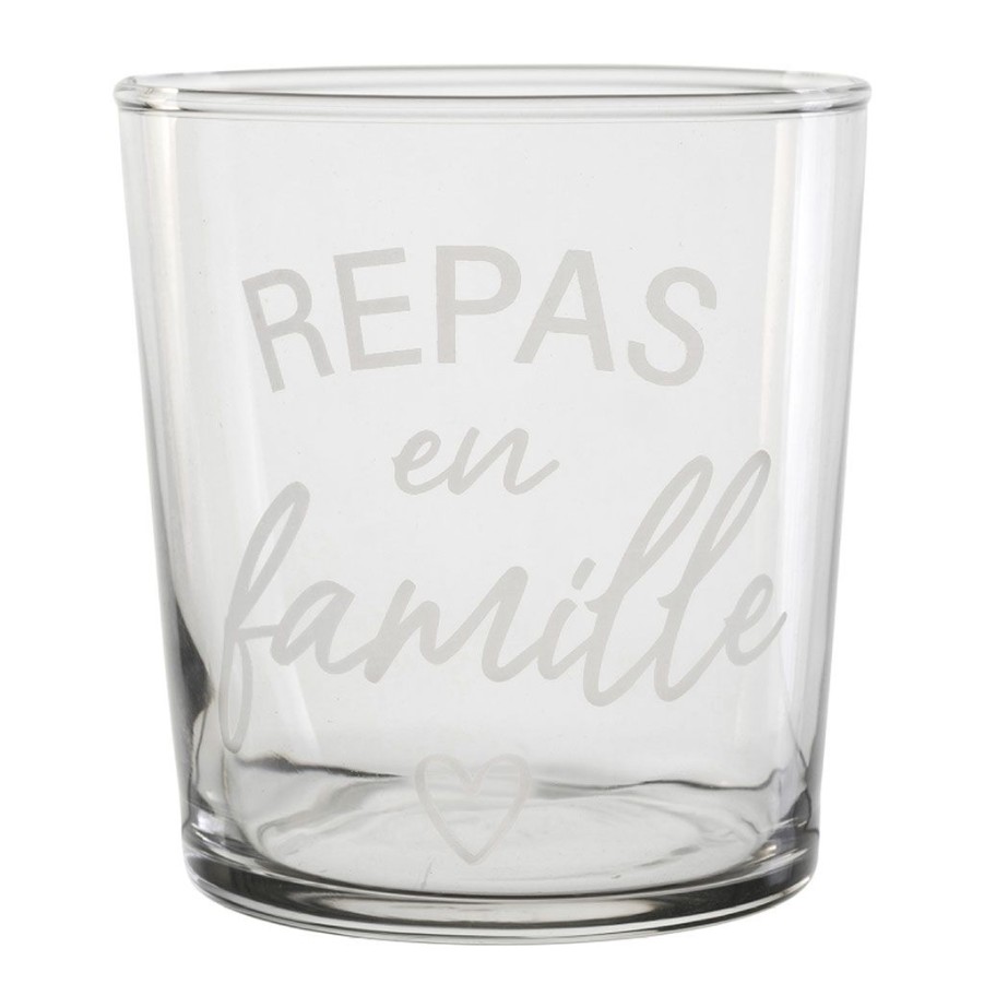 Arts De La Table Fabrique De Styles Verres A Eau Et Gobelets | Gobelet Famille En Verre Blanc 36Cl - Bodega