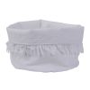 Arts De La Table Fabrique De Styles Sacs | Paniere A Pain Nalia Blanc D18Xh15Cm Coton 180G/M2