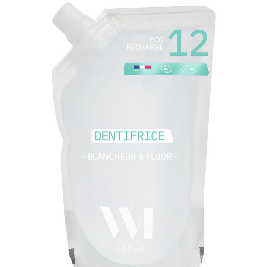 Bien&Etre Fabrique De Styles Soins Du Corps | Eco-Recharge Dentifrice Menthe Blancheur & Fluor + De 7 Ans 180Ml