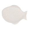 Arts De La Table Fabrique De Styles Plats Et Saladiers | Plat Blanc 29.5X21.5Cm En Faience - Poisson