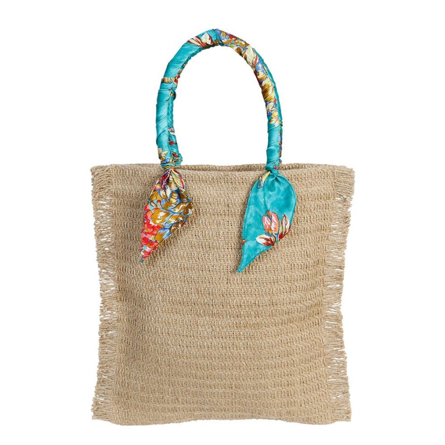 Accessoires Et Loisirs Fabrique De Styles Sacs Et Pochettes | Sac Boho Naturel 36X30Cm Jute